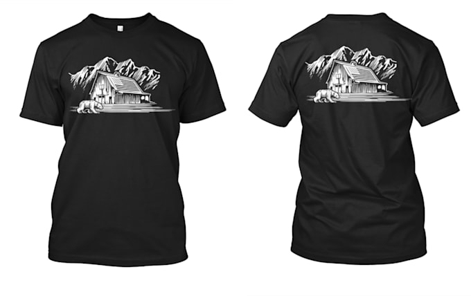 create image or typography tshirt designs