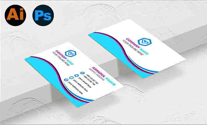 professional business card, logo and graphic design services