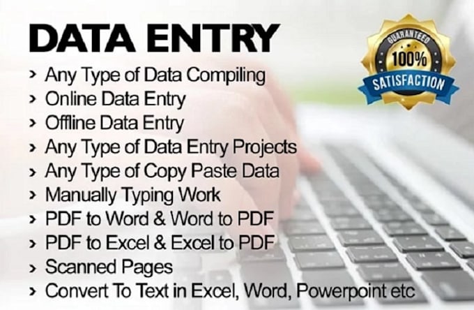 do data entry and PDF to doc convert file