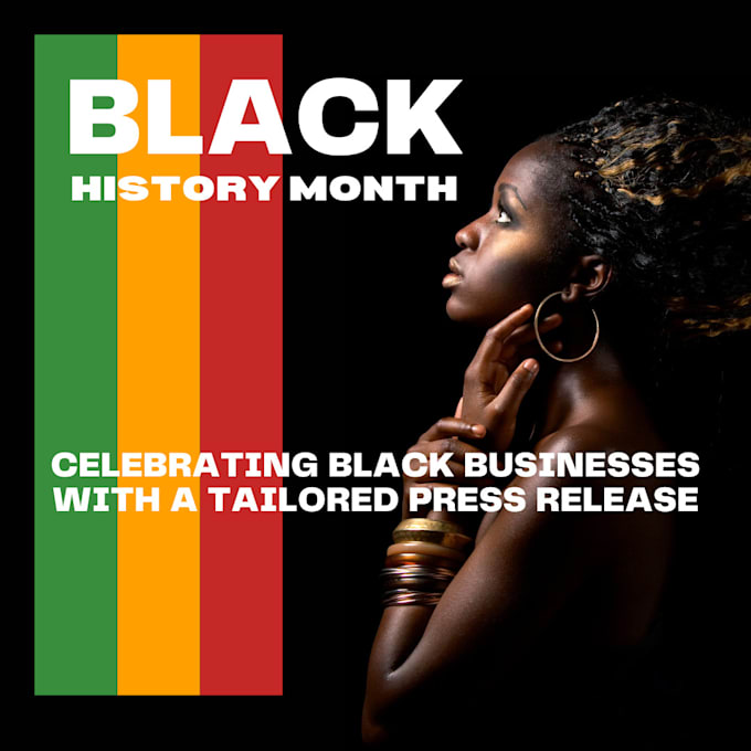 create a press release for your black owned business