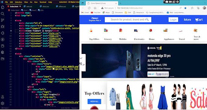 Fix html css and custom codes by Mrfontos | Fiverr