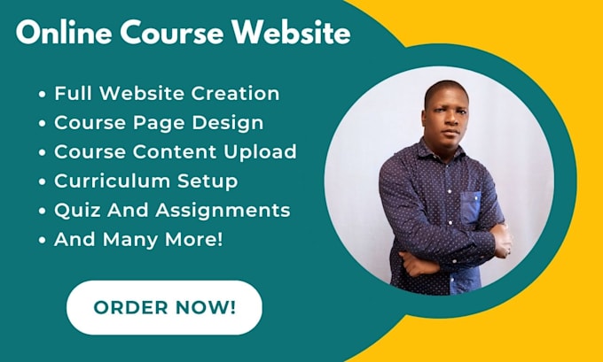 build an online course on thinkific
