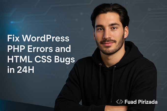 fix wordpress PHP errors and HTML CSS bugs