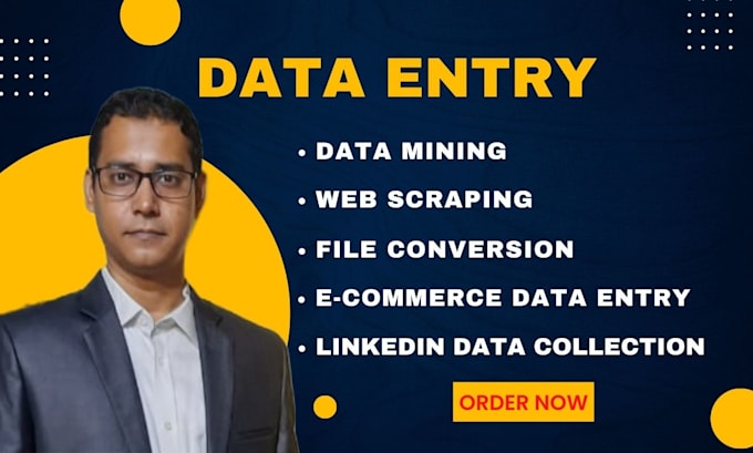 do perfect data scraping, web scraping, data entry
