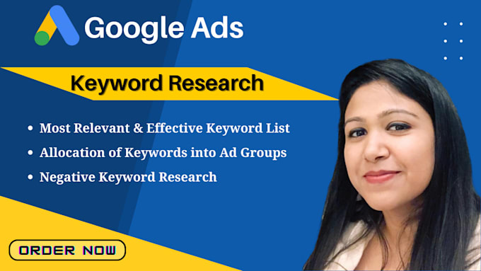 keyword research for your google ads campaign
