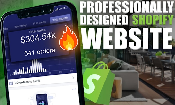 design, develop and launch your ecommerce shopify website