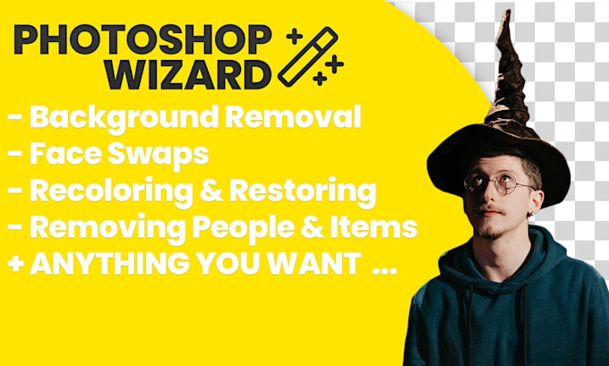 do photo editing , photoshop to your needs