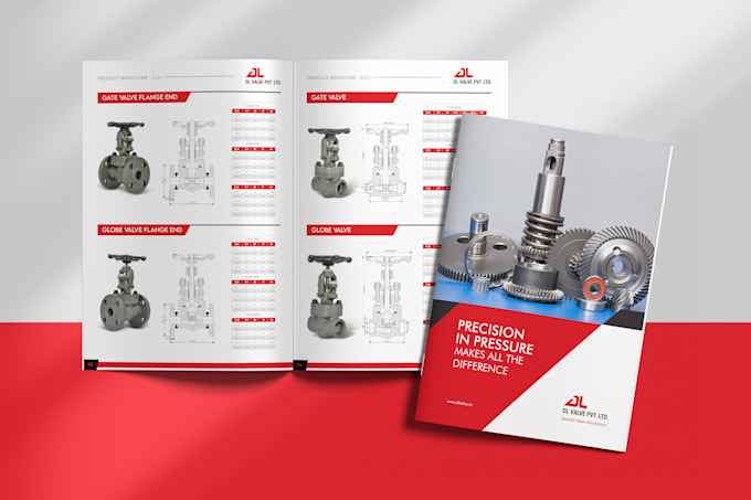 design premium catalog, brochure, product sheet, linesheet, sellsheet