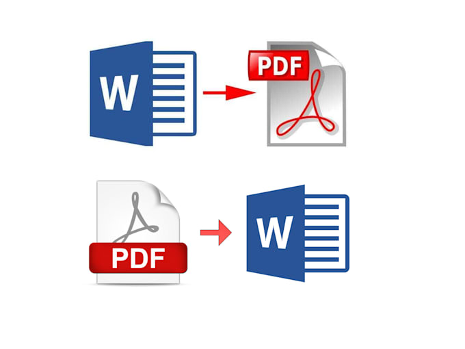 Convert pdf to ms word and ms word to pdf by misslysab fiverr
