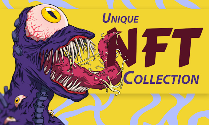 create amazing nft art collection for you