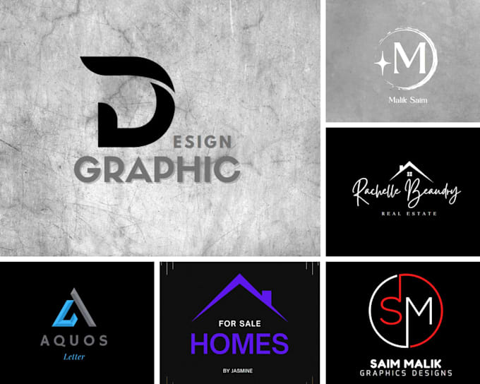 Minimalist business and custom logo designs by Ms_graphics_dsg Fiverr