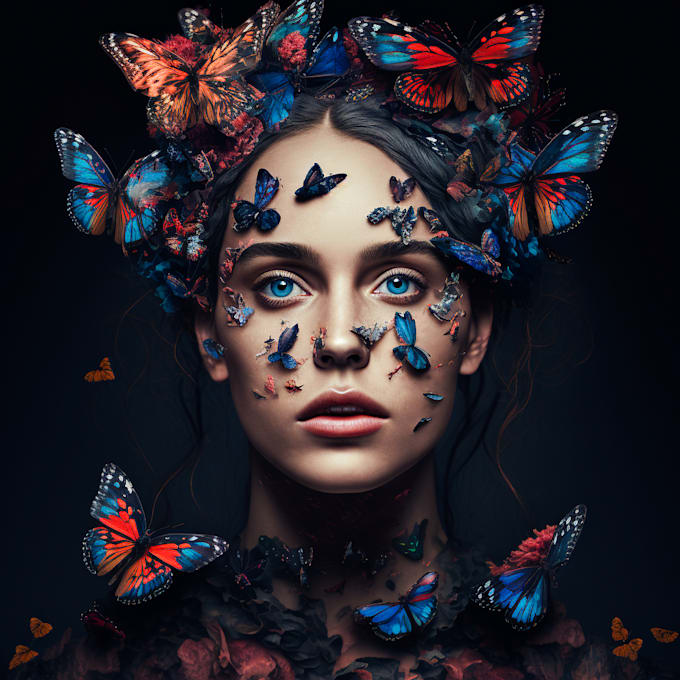 Top 10! I will create a high premium image by ai for you  for $15