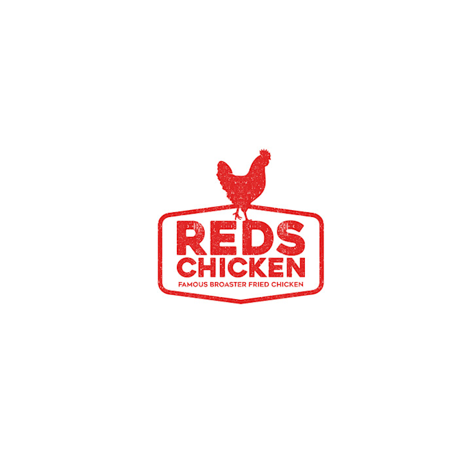 design elegant super fried chicken restaurant logo