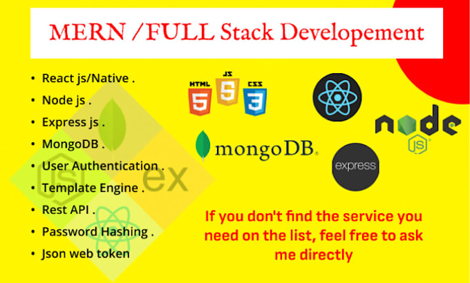 Do mern stack developement as full stack stack web developer by ...