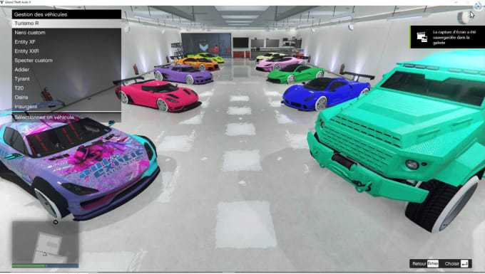Make 50 modded outfit and 15 modded cars it any platform by Ztstackzzz