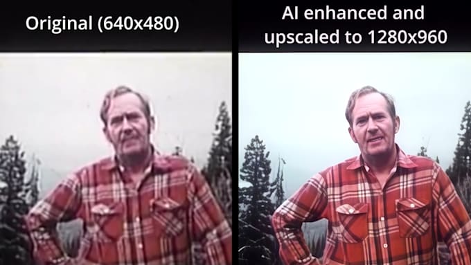 enhance, upscale and restore video using ai