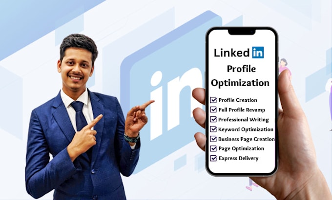 create and enhance your linked in profile or business page
