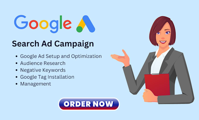 create and setup your google search ads campaign