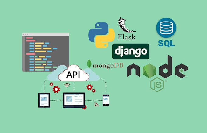 Create a backend api with django, flask, nodejs by Santiagobernert | Fiverr