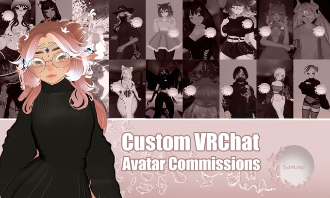 create a custom vrchat avatar commission