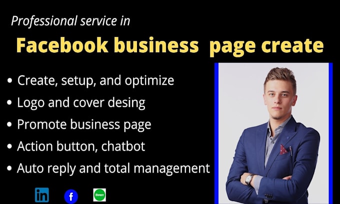 create, design and promote facebook business page