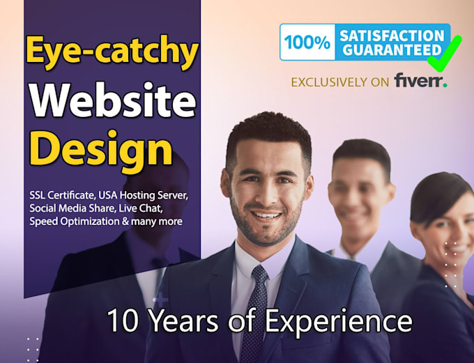 develop business website from the scratch