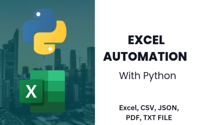 Excel automation with python by Shahroz125 | Fiverr