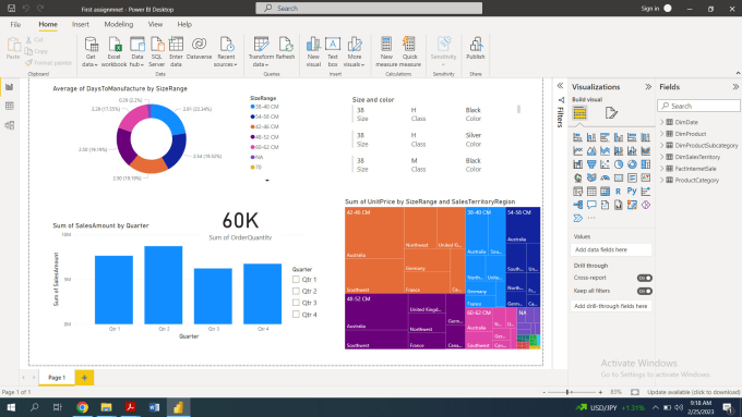 Do data analysis with ms excel and data visualization by Sarajamil618 ...