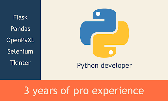 Develop your application with python by Bbillebault | Fiverr