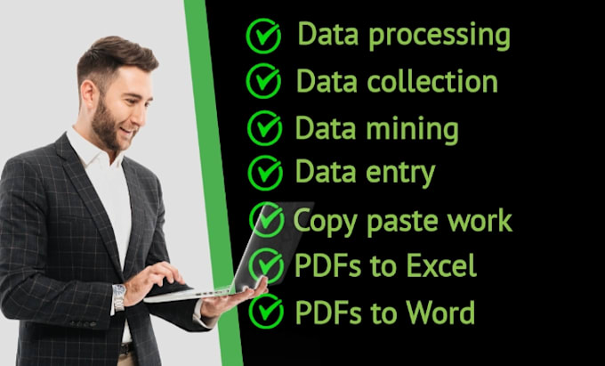 do document writing and data entry