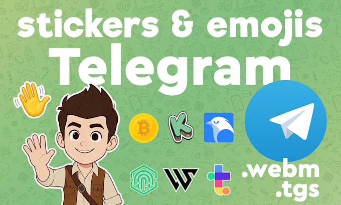 create animated telegram stickers and emojis