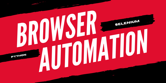 Do Browser Automation Using Python Selenium By Moin 248 Fiverr Do Browser Automation Using Python Selenium By Moin 248 Fiverr