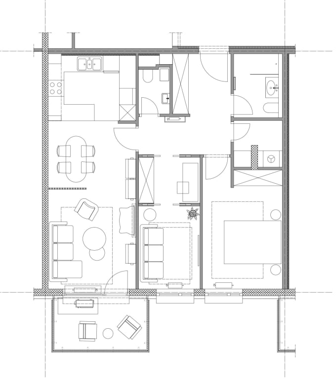 Make Interior Design 2d Drawings Floor Plans By Ruannikola Fiverr