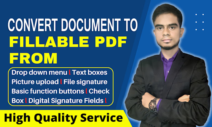 create custom fillable PDF forms