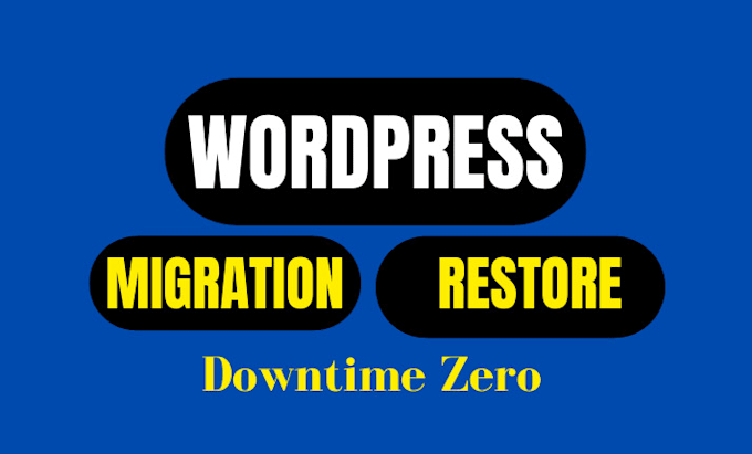 do wordpress migration or restoration less than 24 hours