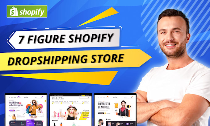 create shopify dropshipping store shopify website and single product store