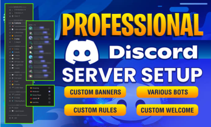 Make you a fully custom discord server by Dior_qz | Fiverr