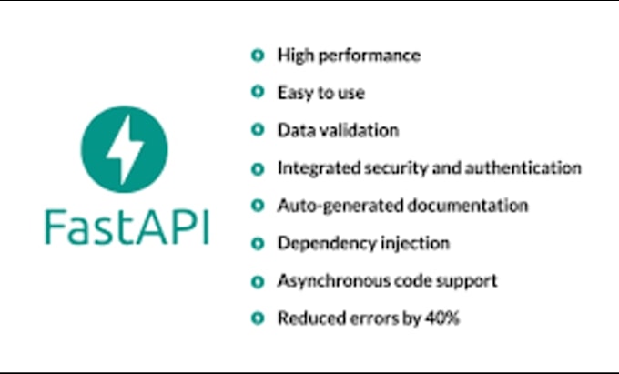 develop your backend using python fast api quickly