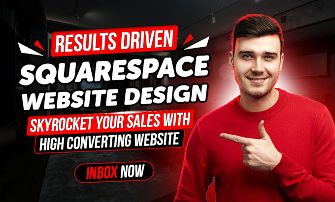 design, develop or redesign a professional squarespace website for you