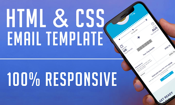 Design responsive html email template or newsletter by Laurentium | Fiverr