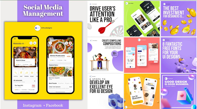 be your social media manager, ads, content maker