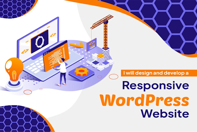 design and develop a responsive wordpress website