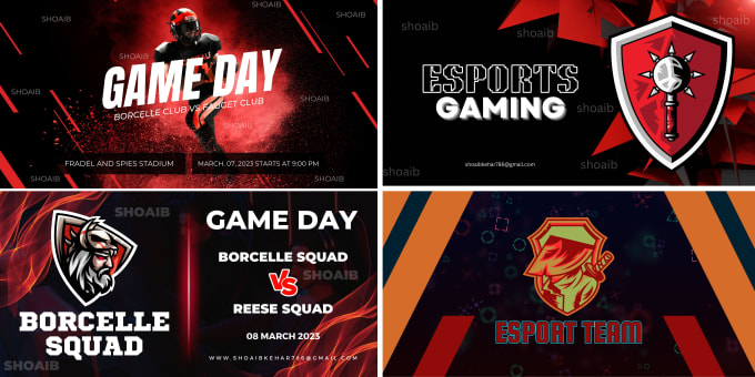 4  Gaming Banners  Gaming banner, Banner ads