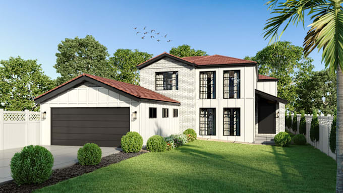 design, model and render 3d architectural interior, exterior, landscape designs