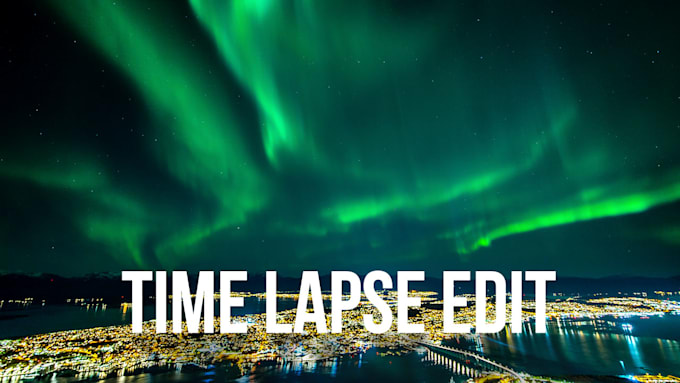 make a time lapse from your photos