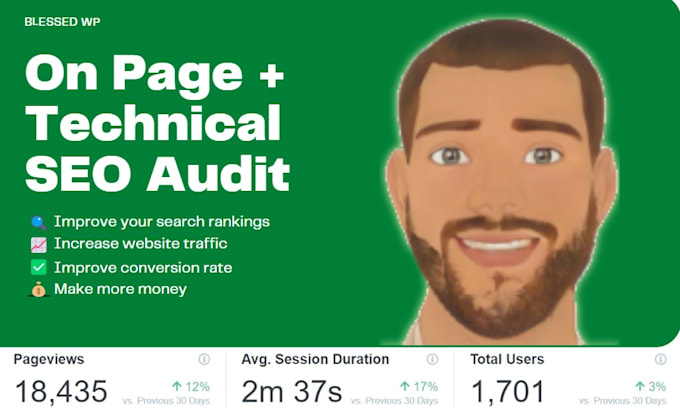 do a full onpage technical SEO audit for your website