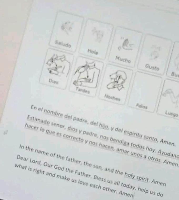 Translating sentences only from english to spanish and spanish to