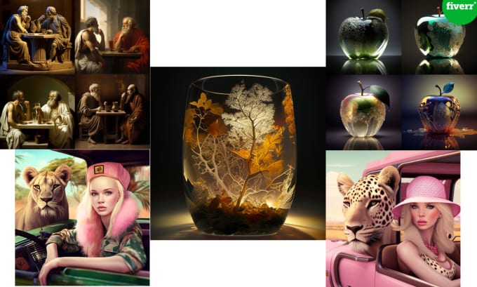 Create Ai Art Using Dall E 2 And Midjourney By Nisar_Hussein | Fiverr