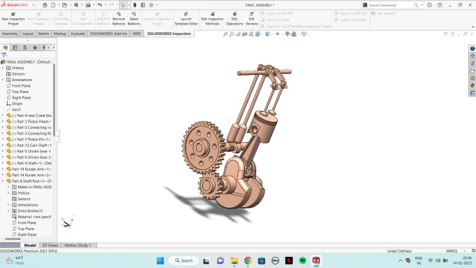 do 3d modelling using cad and solidworks