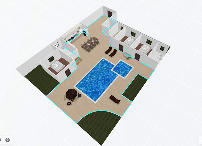 draw architectural floor plan and design house plan